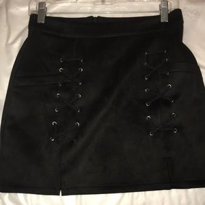 Black skirt